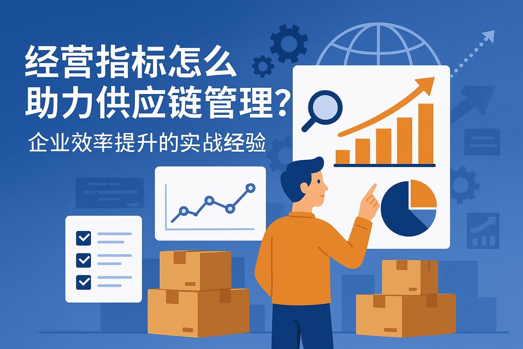 经营指标怎么助力供应链管理？企业效率提升的实战经验