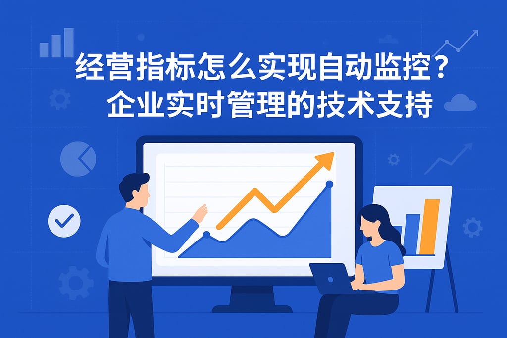 经营指标怎么实现自动监控？企业实时管理的技术支持