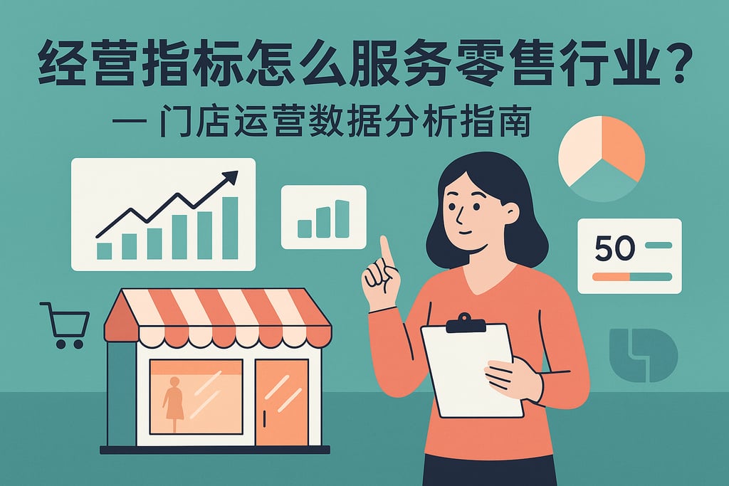 经营指标怎么服务零售行业？门店运营数据分析指南