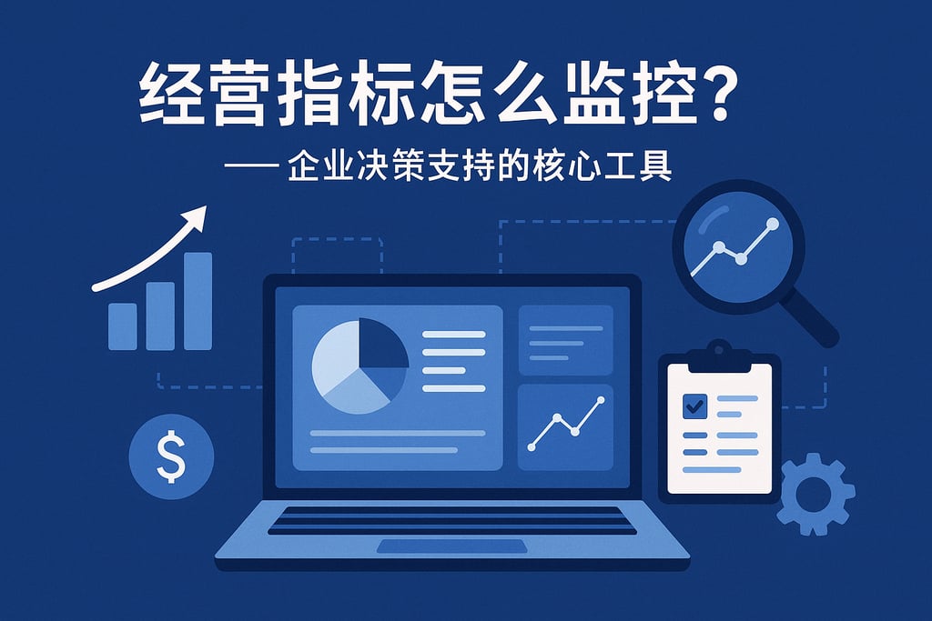 经营指标怎么监控？企业决策支持的核心工具