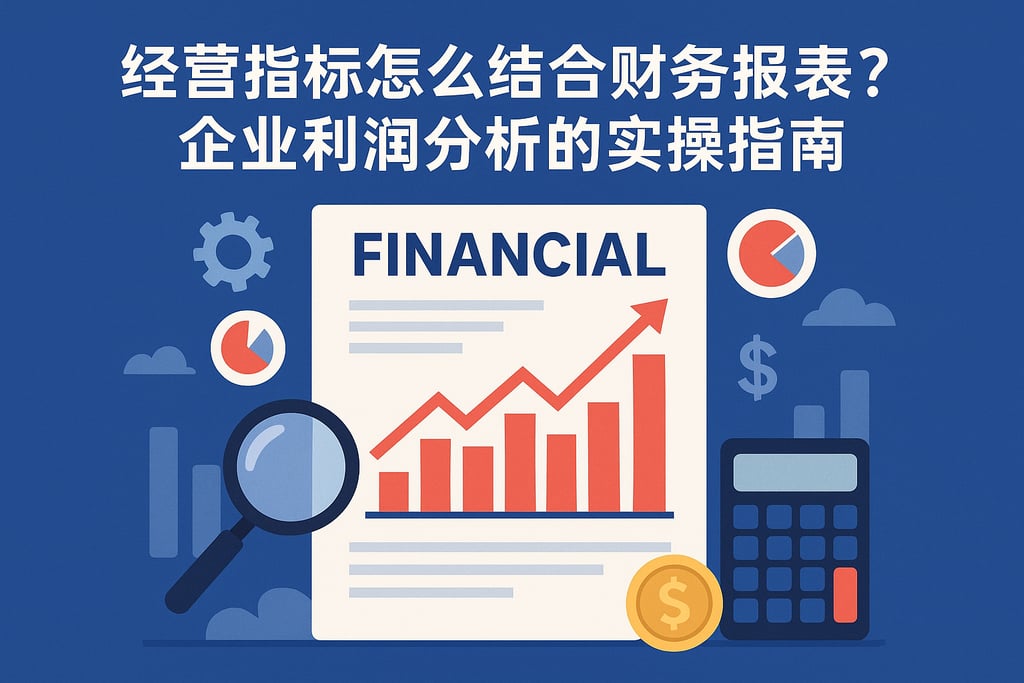 经营指标怎么结合财务报表？企业利润分析的实操指南