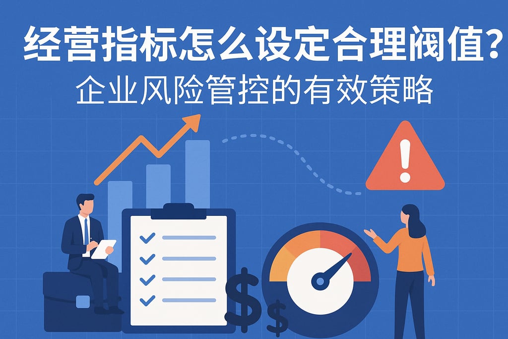经营指标怎么设定合理阈值？企业风险管控的有效策略