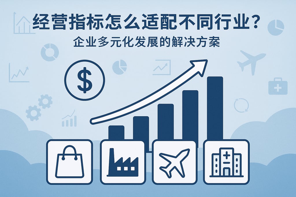 经营指标怎么适配不同行业？企业多元化发展的解决方案