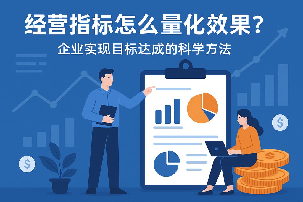 经营指标怎么量化效果？企业实现目标达成的科学方法