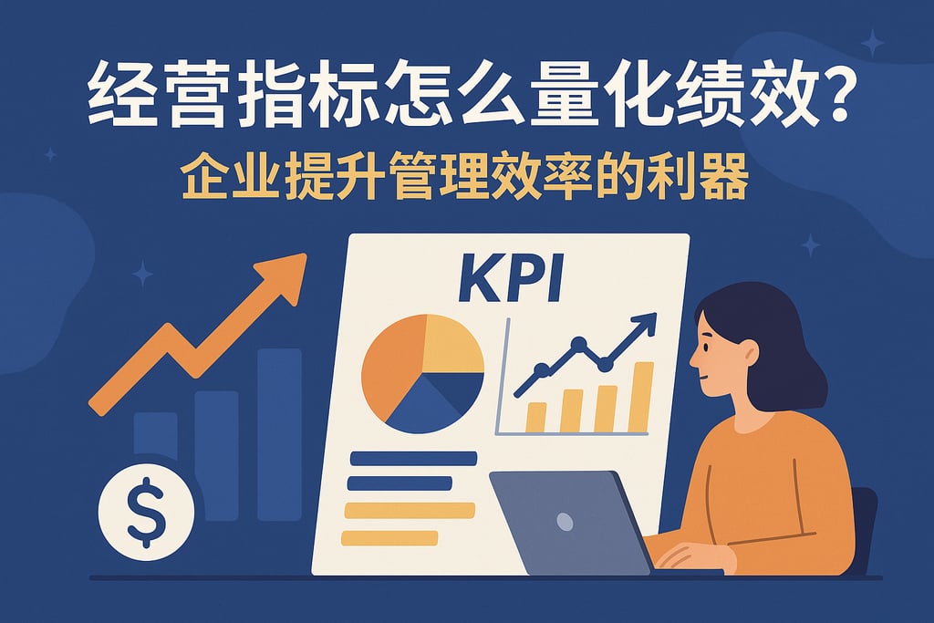 经营指标怎么量化绩效？企业提升管理效率的利器