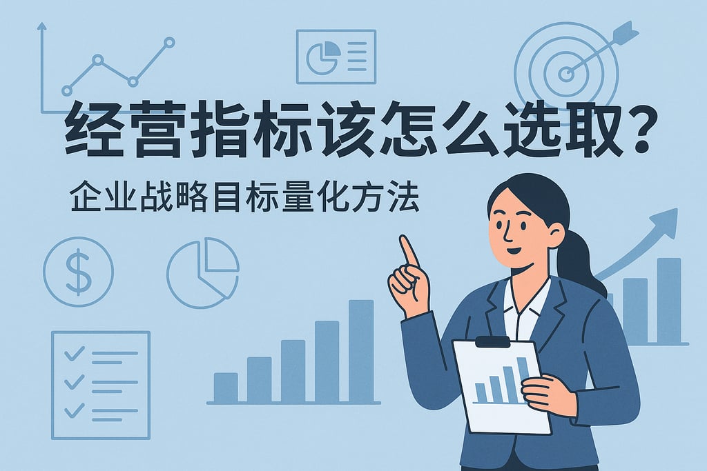 经营指标该怎么选取？企业战略目标量化方法
