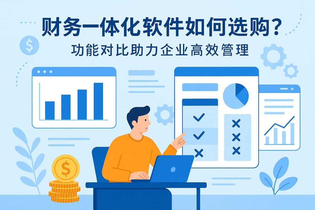 财务一体化软件如何选购？功能对比助力企业高效管理
