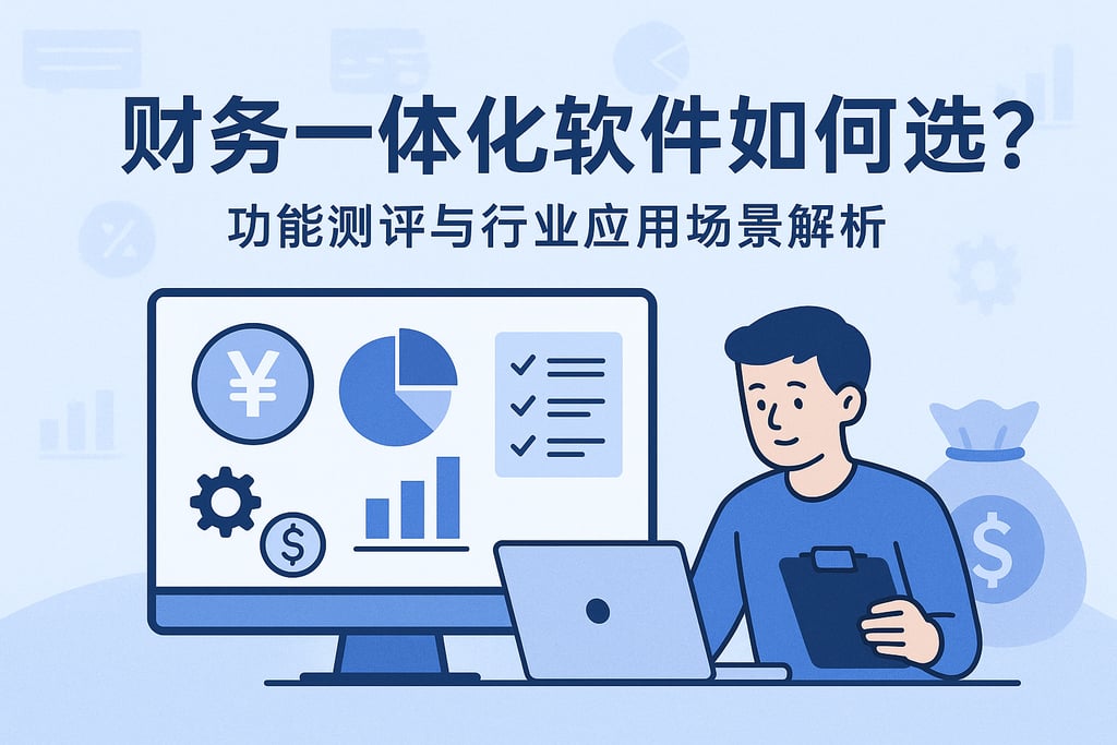 财务一体化软件如何选？功能测评与行业应用场景解析