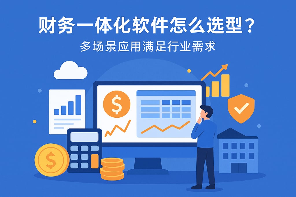 财务一体化软件怎么选型？多场景应用满足行业需求