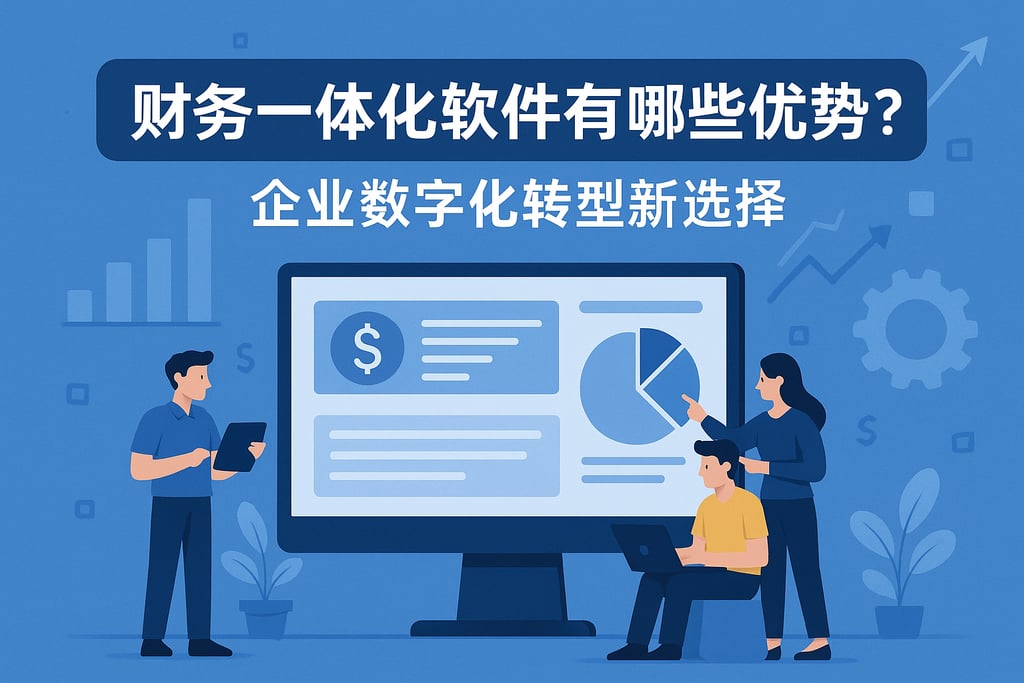 财务一体化软件有哪些优势？企业数字化转型新选择