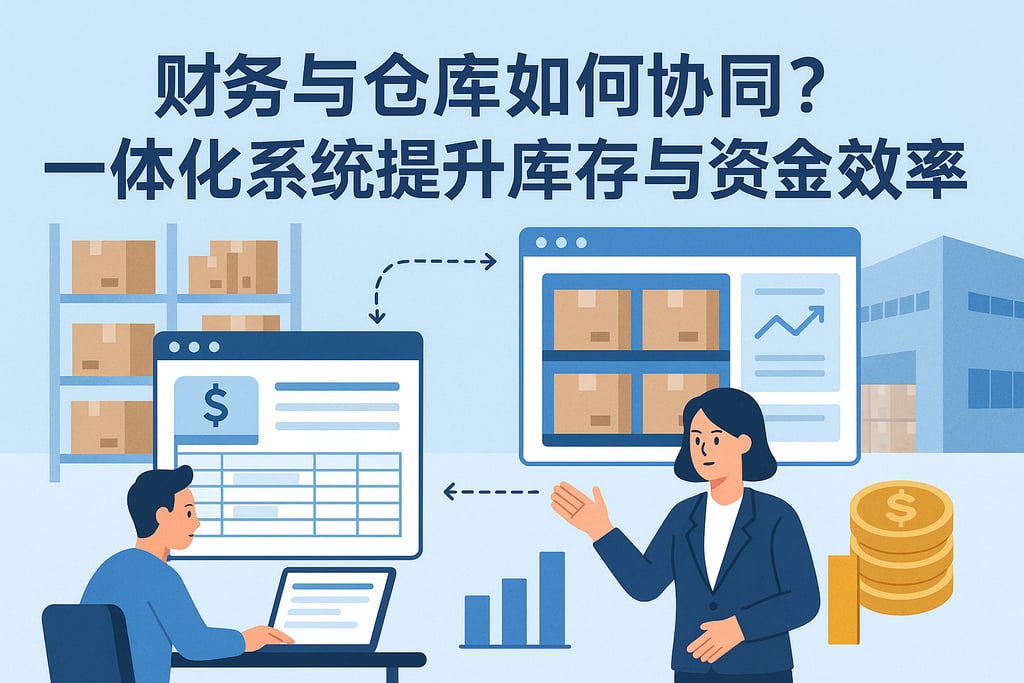 财务与仓库如何协同？一体化系统提升库存与资金效率