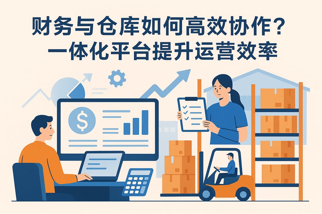 财务与仓库如何高效协作？一体化平台提升运营效率