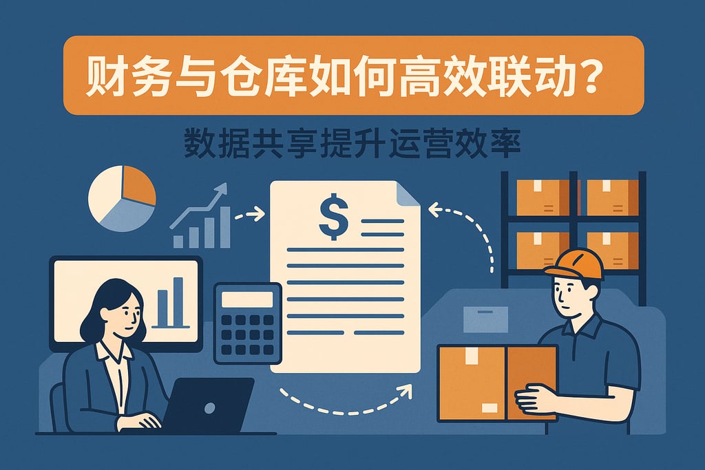 财务与仓库如何高效联动？数据共享提升运营效率
