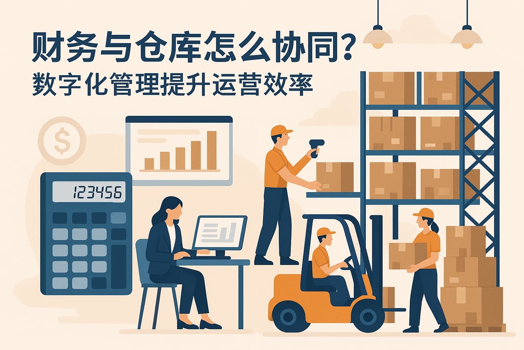 财务与仓库怎么协同？数字化管理提升运营效率