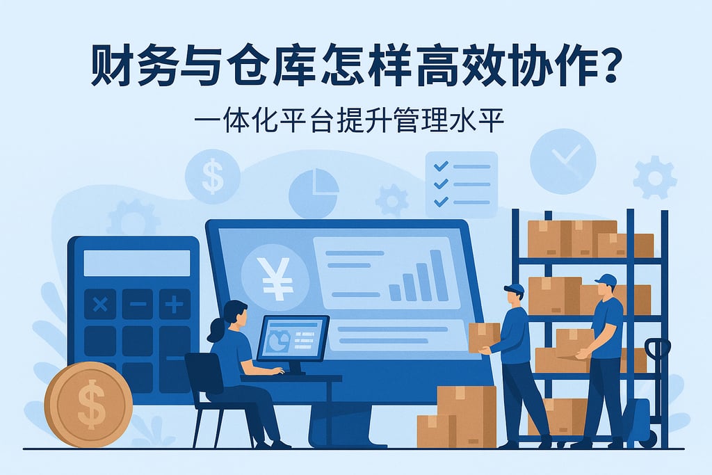 财务与仓库怎样高效协作？一体化平台提升管理水平