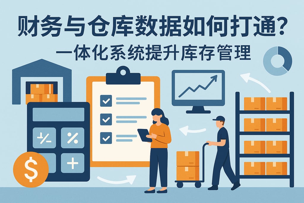 财务与仓库数据如何打通？一体化系统提升库存管理