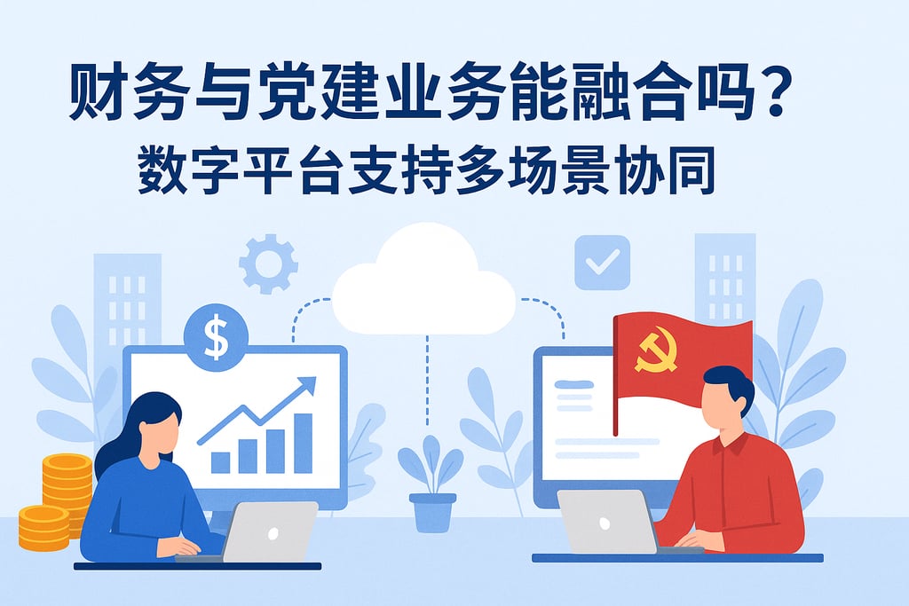 财务与党建业务能融合吗？数字平台支持多场景协同