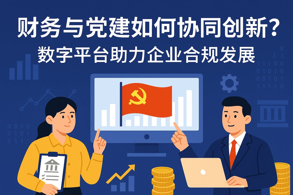 财务与党建如何协同创新？数字平台助力企业合规发展