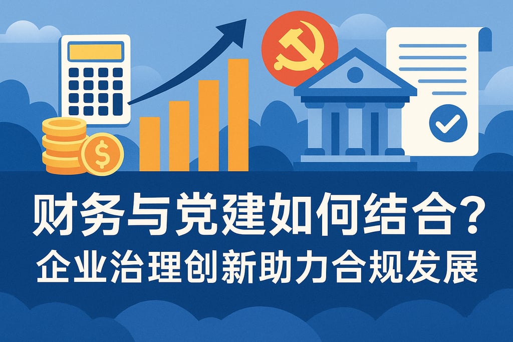 财务与党建如何结合？企业治理创新助力合规发展