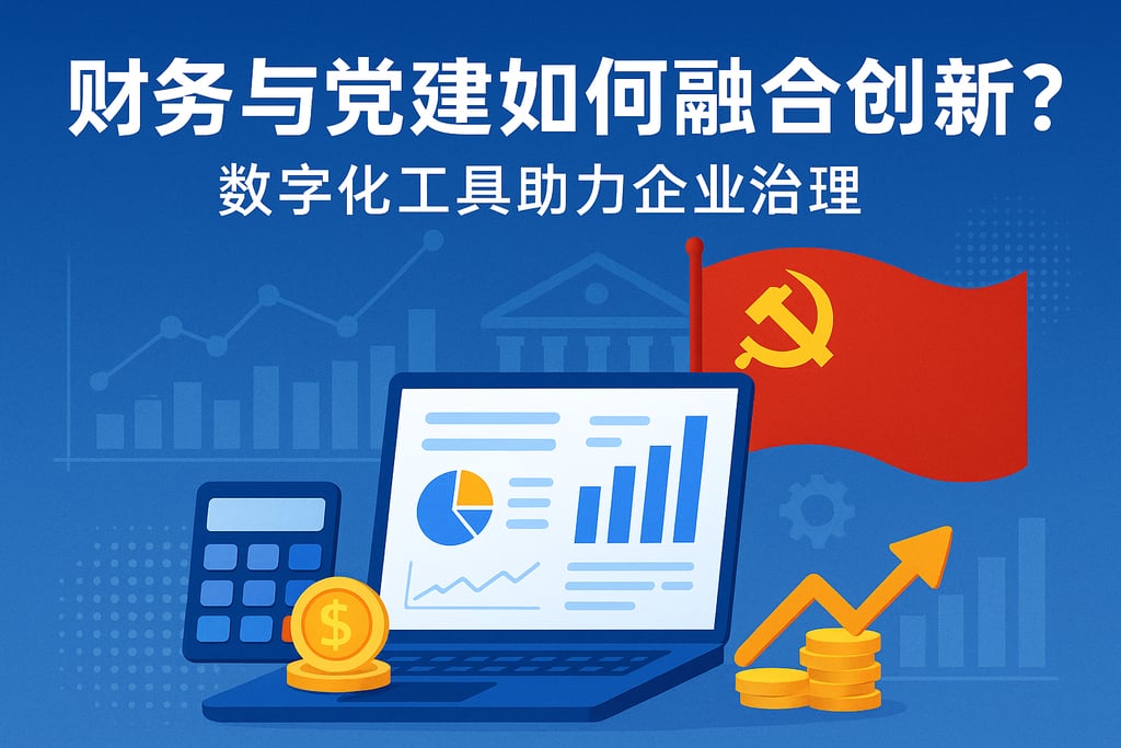 财务与党建如何融合创新？数字化工具助力企业治理