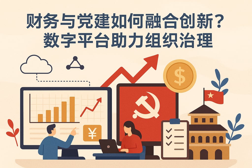 财务与党建如何融合创新？数字平台助力组织治理