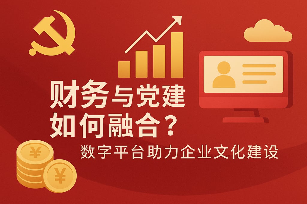 财务与党建如何融合？数字平台助力企业文化建设