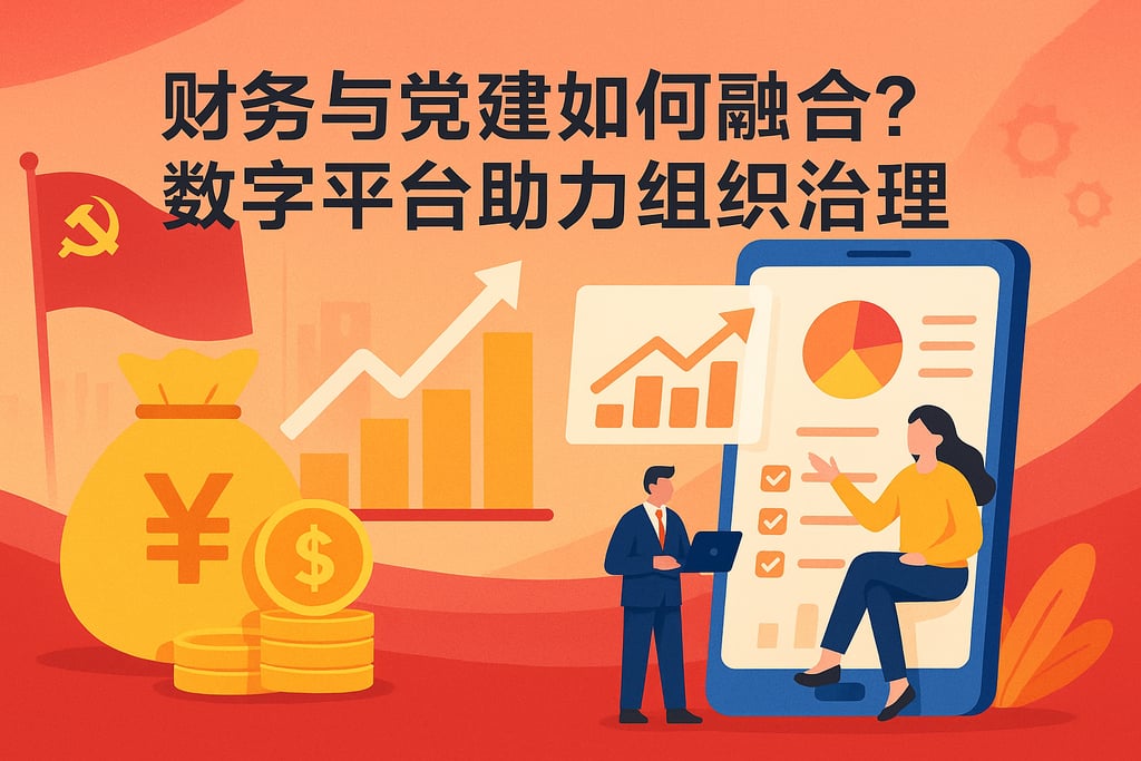 财务与党建如何融合？数字平台助力组织治理