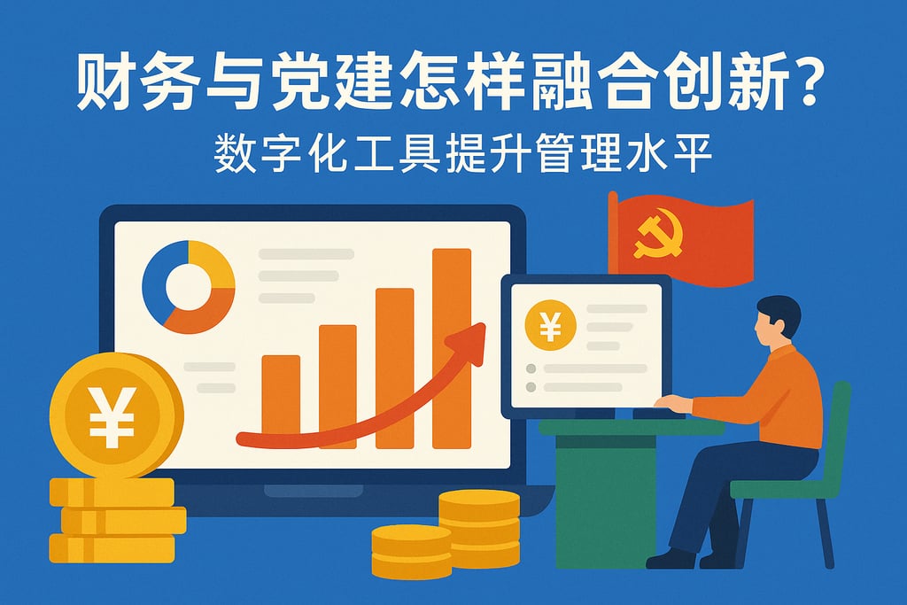 财务与党建怎样融合创新？数字化工具提升管理水平