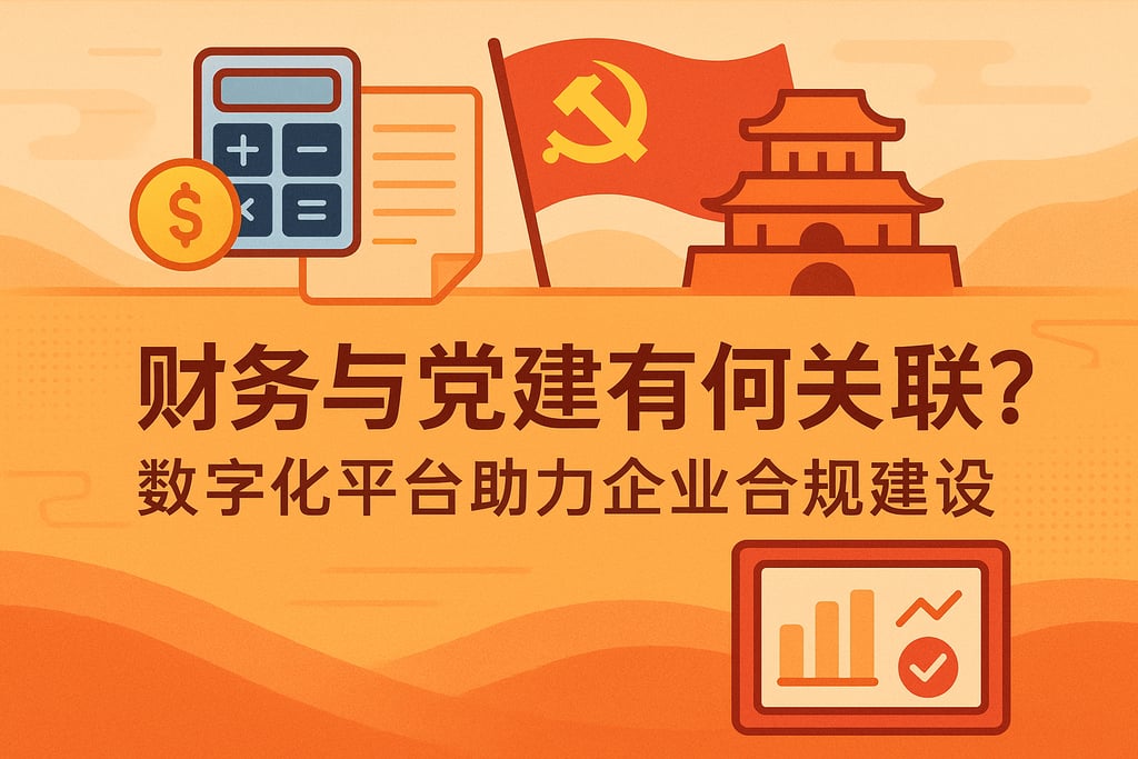 财务与党建有何关联？数字化平台助力企业合规建设
