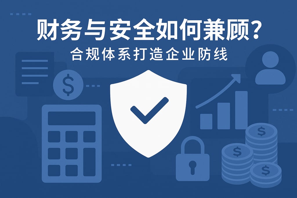 财务与安全如何兼顾？合规体系打造企业防线