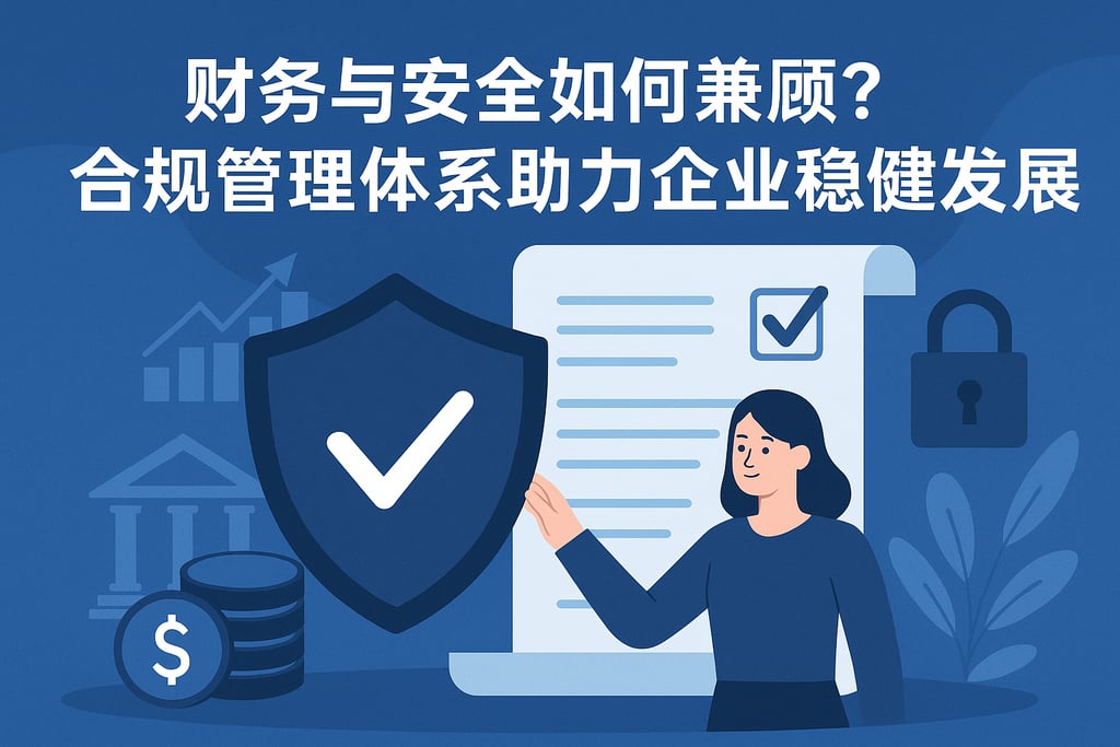 财务与安全如何兼顾？合规管理体系助力企业稳健发展