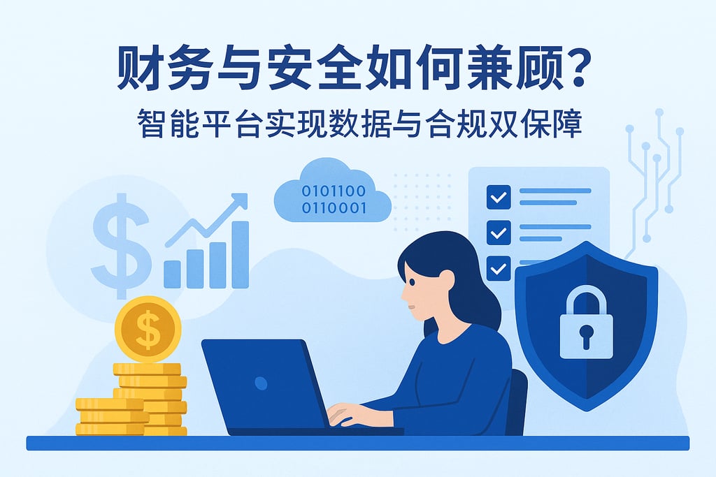 财务与安全如何兼顾？智能平台实现数据与合规双保障
