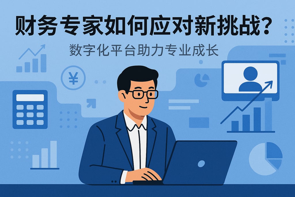 财务专家如何应对新挑战？数字化平台助力专业成长