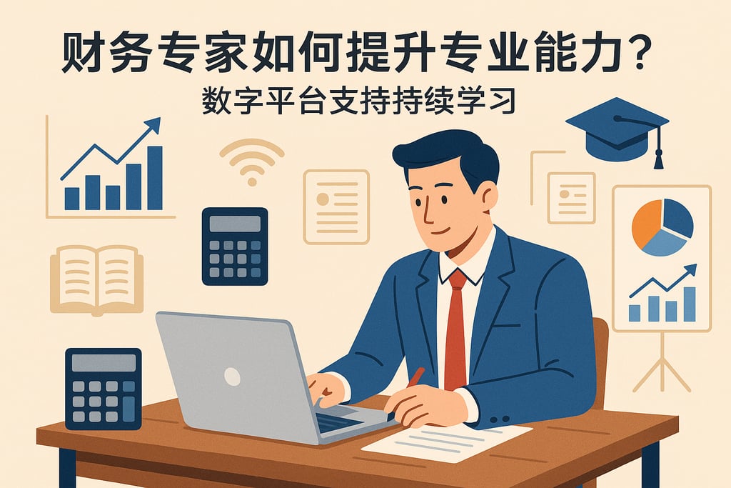 财务专家如何提升专业能力？数字平台支持持续学习