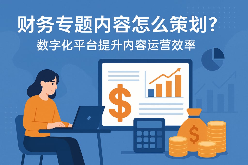 财务专题内容怎么策划？数字化平台提升内容运营效率