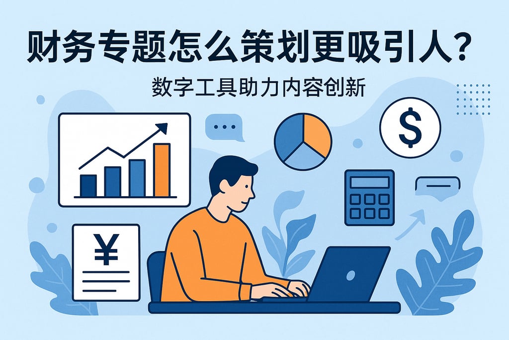 财务专题怎么策划更吸引人？数字工具助力内容创新