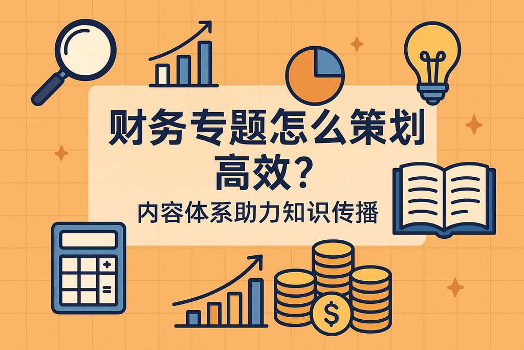 财务专题怎么策划高效？内容体系助力知识传播