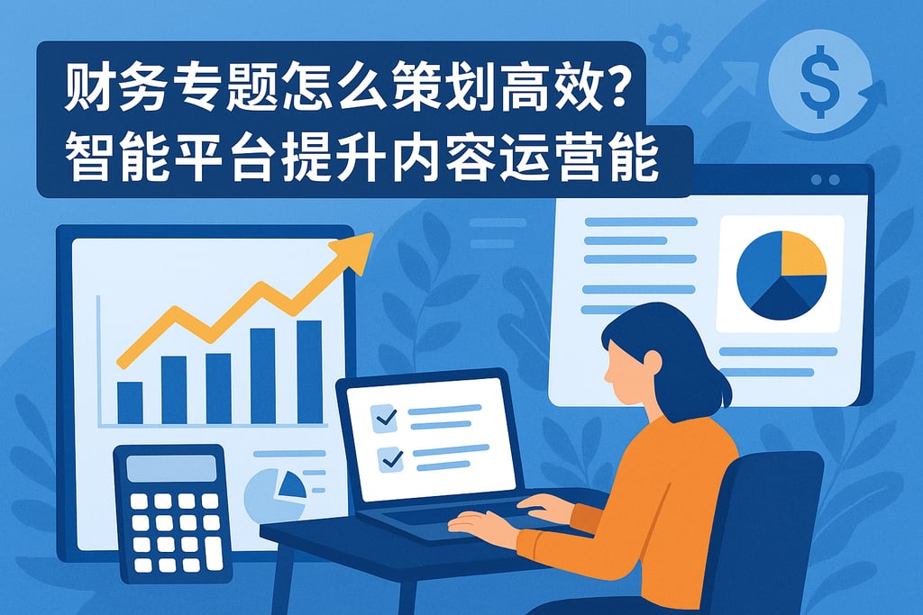 财务专题怎么策划高效？智能平台提升内容运营能力
