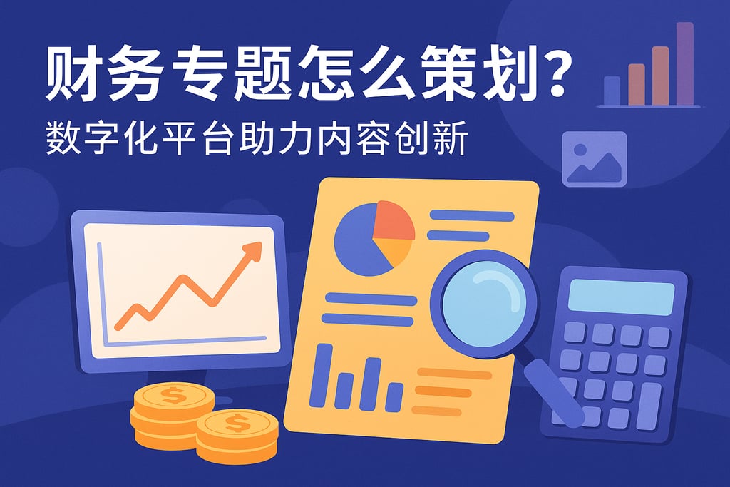 财务专题怎么策划？数字化平台助力内容创新