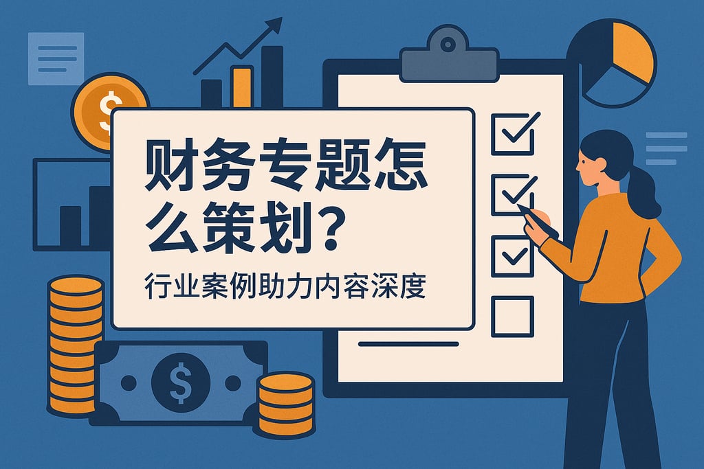 财务专题怎么策划？行业案例助力内容深度