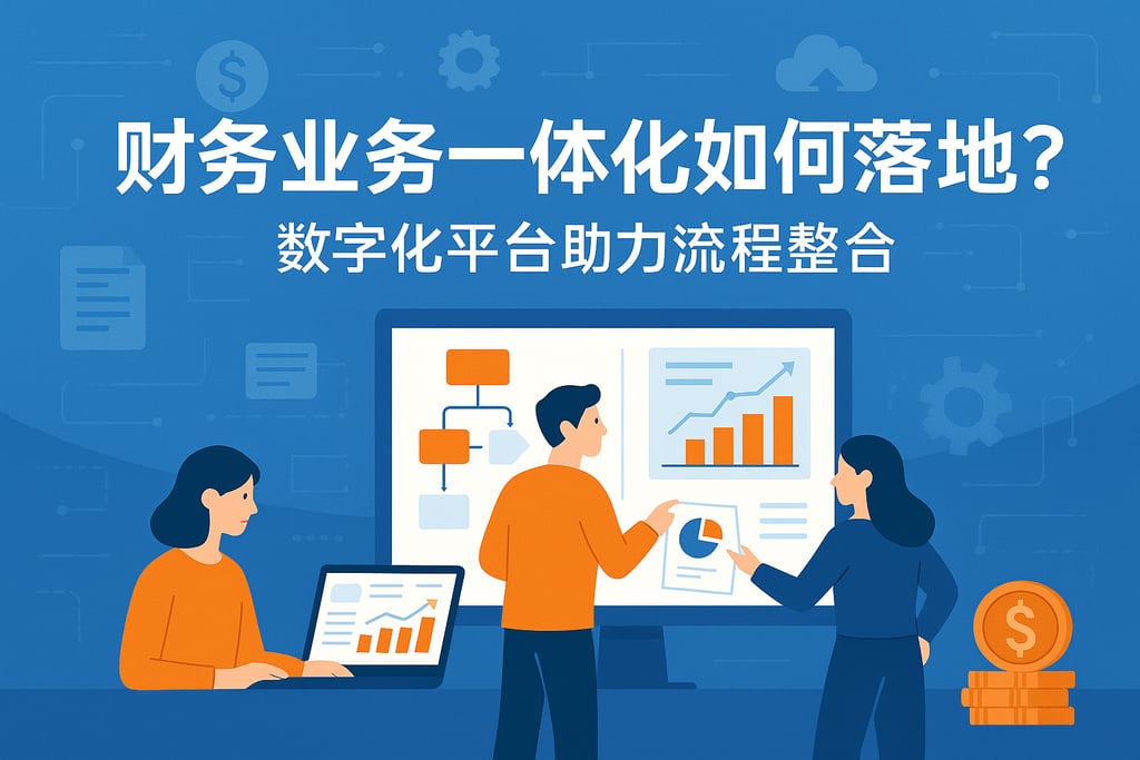 财务业务一体化如何落地？数字化平台助力流程整合