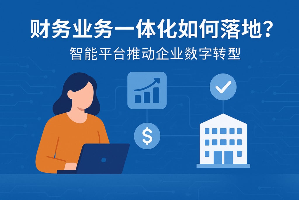 财务业务一体化如何落地？智能平台推动企业数字转型