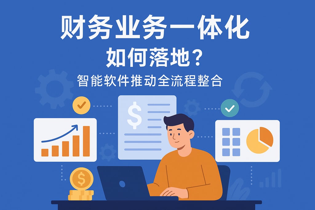 财务业务一体化如何落地？智能软件推动全流程整合
