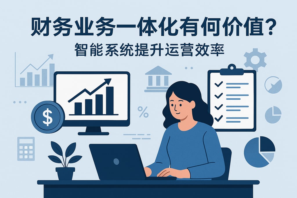 财务业务一体化有何价值？智能系统提升运营效率