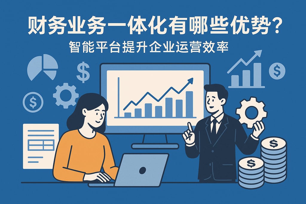 财务业务一体化有哪些优势？智能平台提升企业运营效率