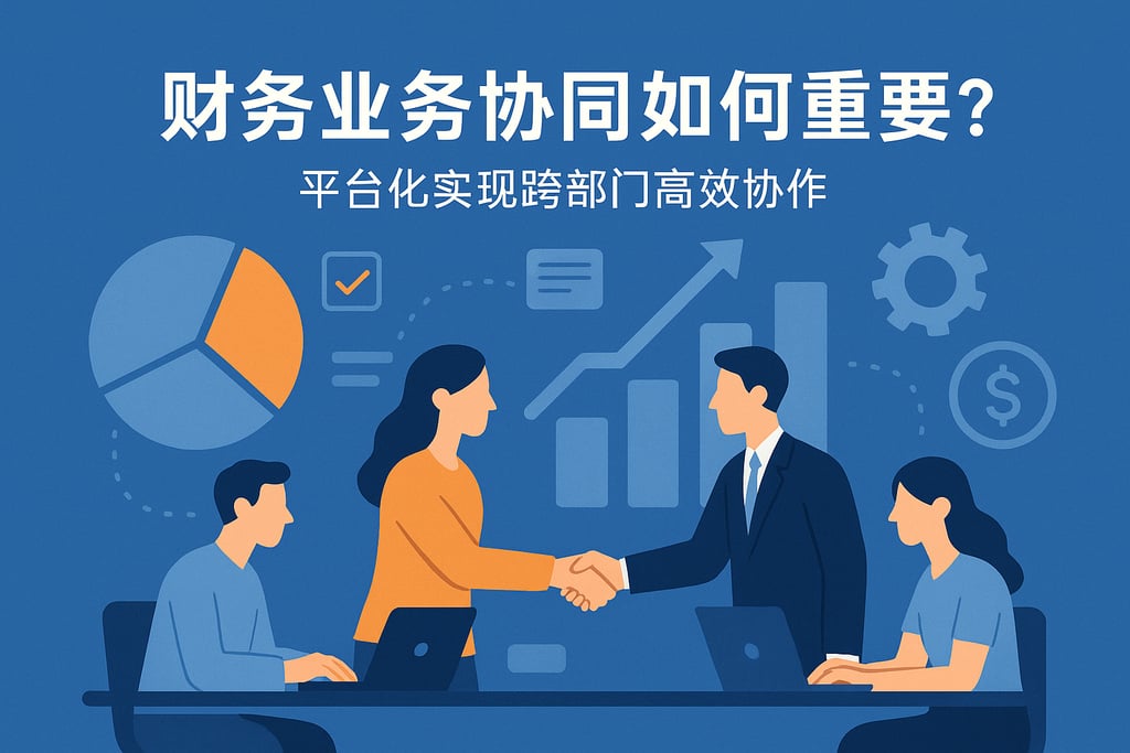财务业务协同为何重要？平台化实现跨部门高效协作