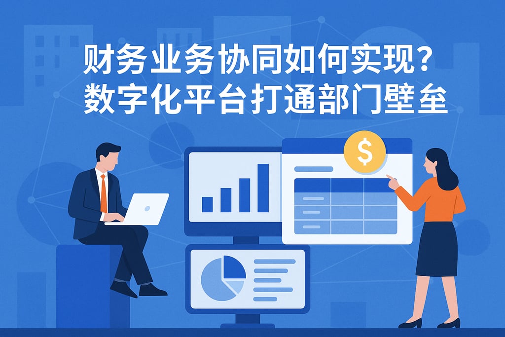 财务业务协同如何实现？数字化平台打通部门壁垒