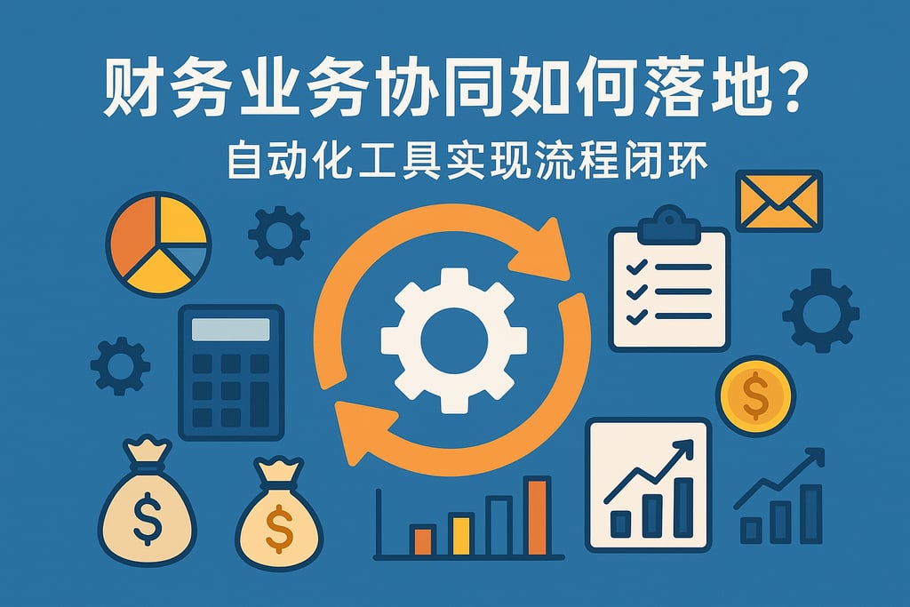 财务业务协同如何落地？自动化工具实现流程闭环