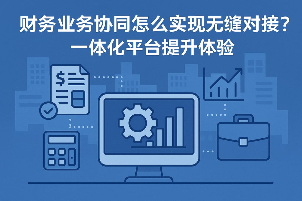 财务业务协同怎么实现无缝对接？一体化平台提升体验