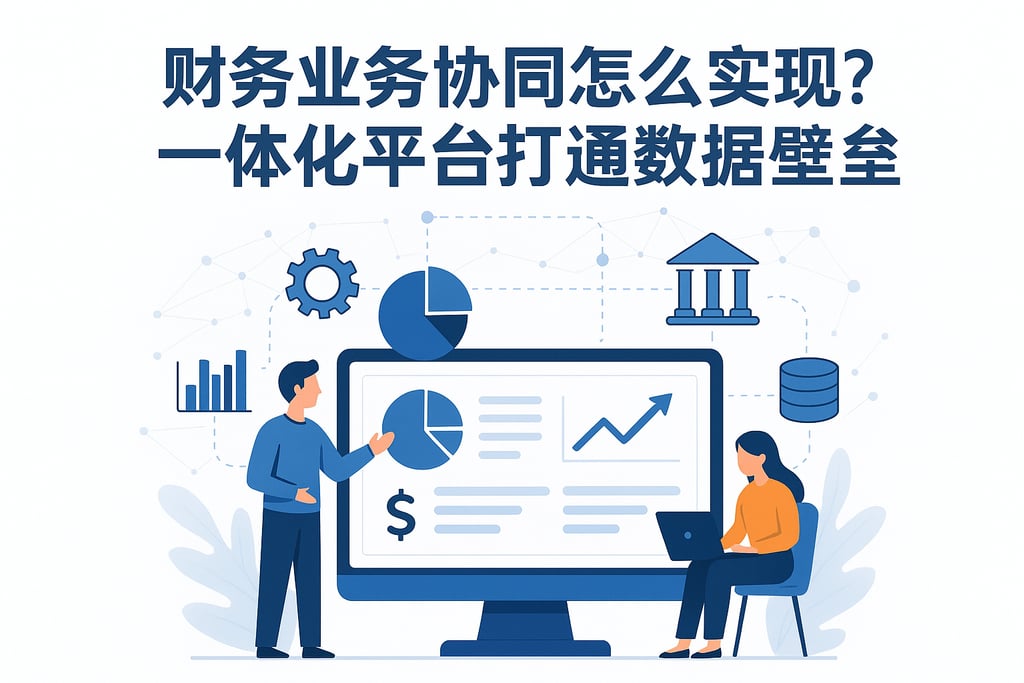 财务业务协同怎么实现？一体化平台打通数据壁垒